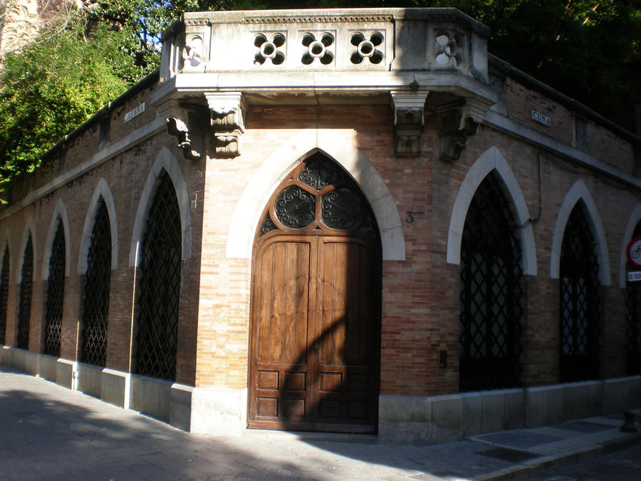 Gothic entrance