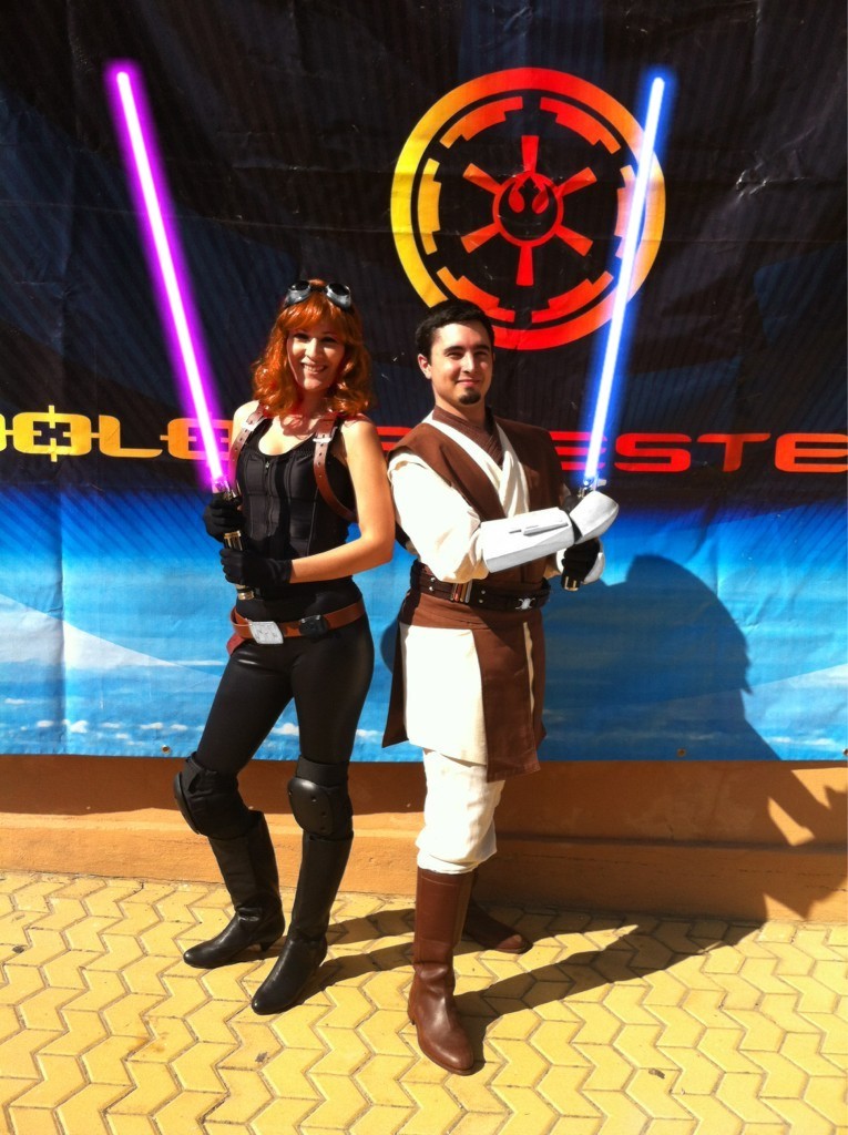 Mara Jade and Gardek at JEHES 8