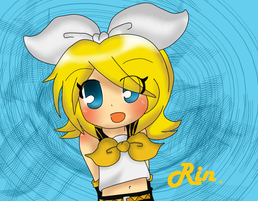 Chibi Rin Fanarrt Chibi Rin. by 1010Amy-Kia on DeviantArt