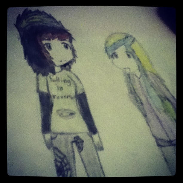 emo anime girls :3 by red-apple-neko on DeviantArt