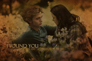I found you...