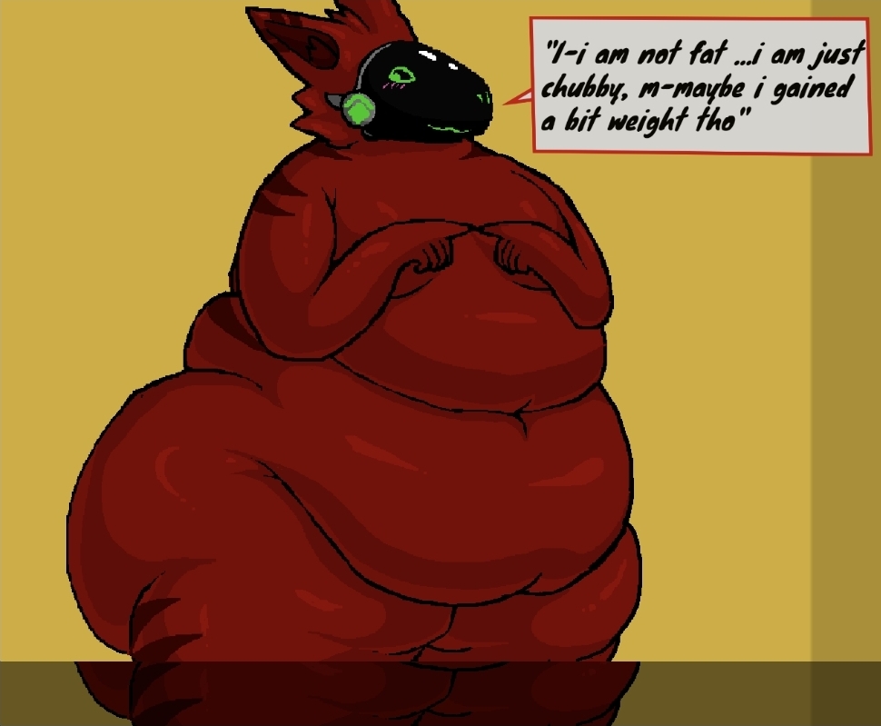 Protogen Inflation Fat Fat red Protogen #2 by Debobrote on DeviantArt