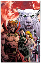 God Squad Cover by urban-barbarian
