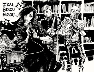 Zou Bisou Bisou by urban-barbarian