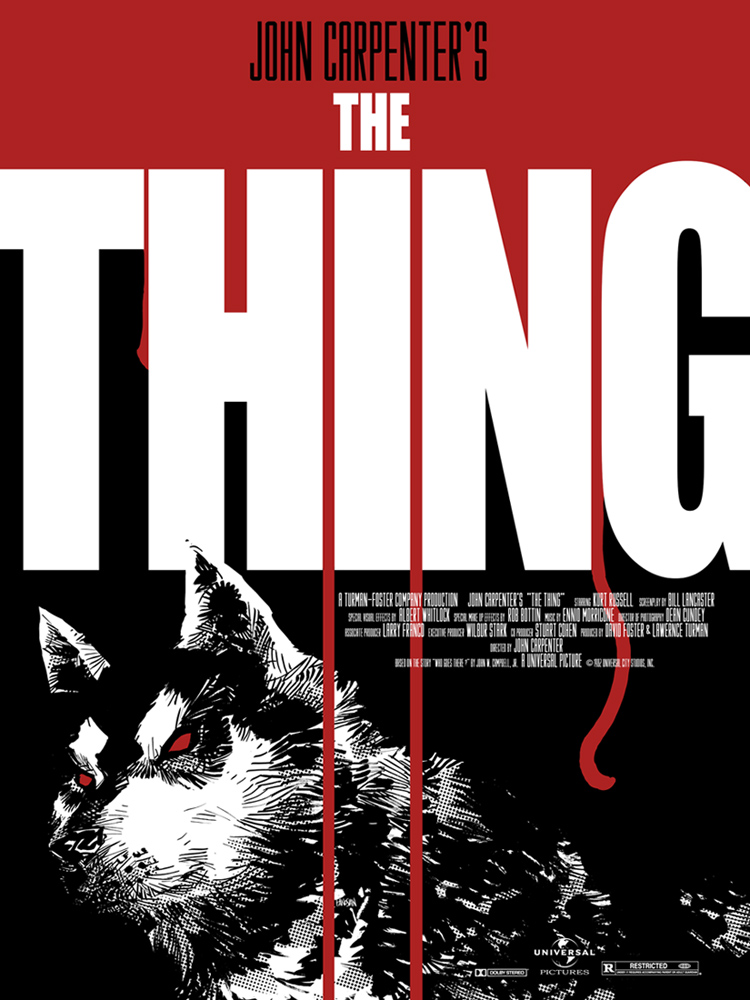 The Thing Poster by urban-barbarian