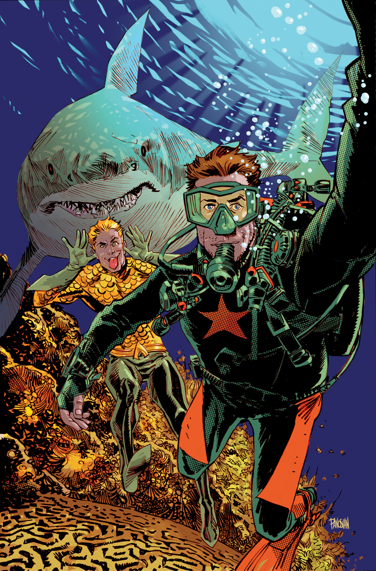 Aquaman Selfie Cover #34