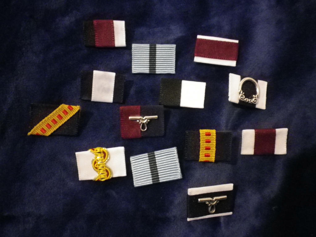 Steam Ribbon Bar Assorted Ribbon Bars Steampunk Medal by SteamworkMedals on DeviantArt