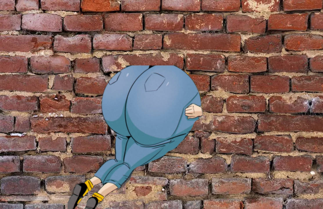 Stuck On Question Deviantart Stuck in brick wall 10 by pikachualol on DeviantArt