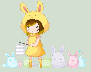 Bunnies and me -Chibi-