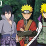 Sasuke Naruto Minato, My 3 Favourite Caracter