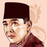 Ir. Soekarno on Vector By Obiy Shinichiart