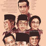 Seven President of Indonesia (FOR SALE) by OSa