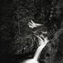 Waterfall BW