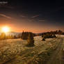 Beskidy sunset