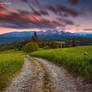 Path to Tatra Mountains