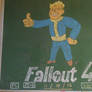 Fallout 4 Vault Boy Chalk Drawing