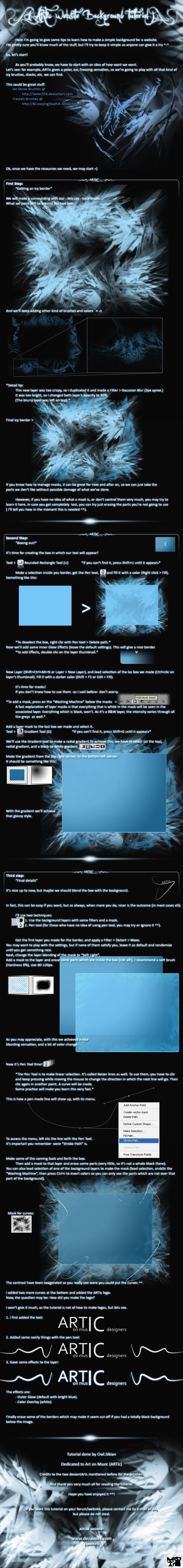 Background For Tutorial Website Website background tutorial by sikian on DeviantArt
