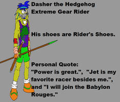 Dasher the Hedgehog