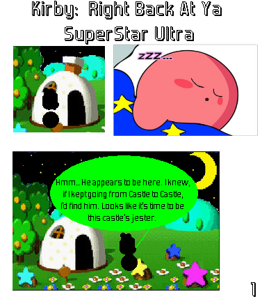 Kirby: Right Back At Ya SuperStar Ultra Page 1 by tAll3Shyguy on DeviantArt
