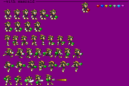 Perfect Shadow Android With Emerald by tAll3Shyguy on DeviantArt