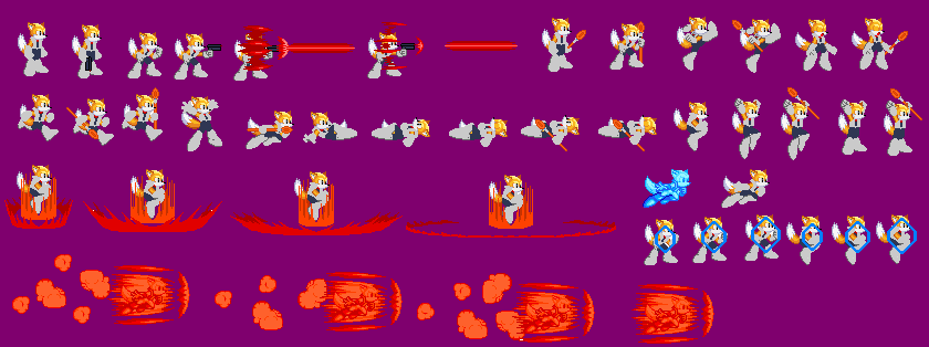 Sample Sprite Blue Cool Blue Sprite Sheet by tAll3Shyguy on DeviantArt