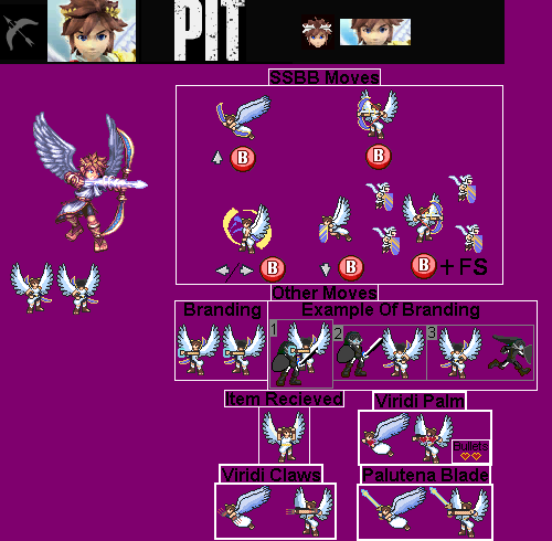 Pit BU Sprite Sheet V1.0