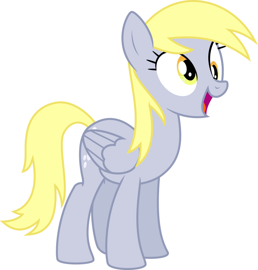 Derpy Smiling by StarshineCelestalis
