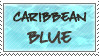 Caribbean Blue Stamp