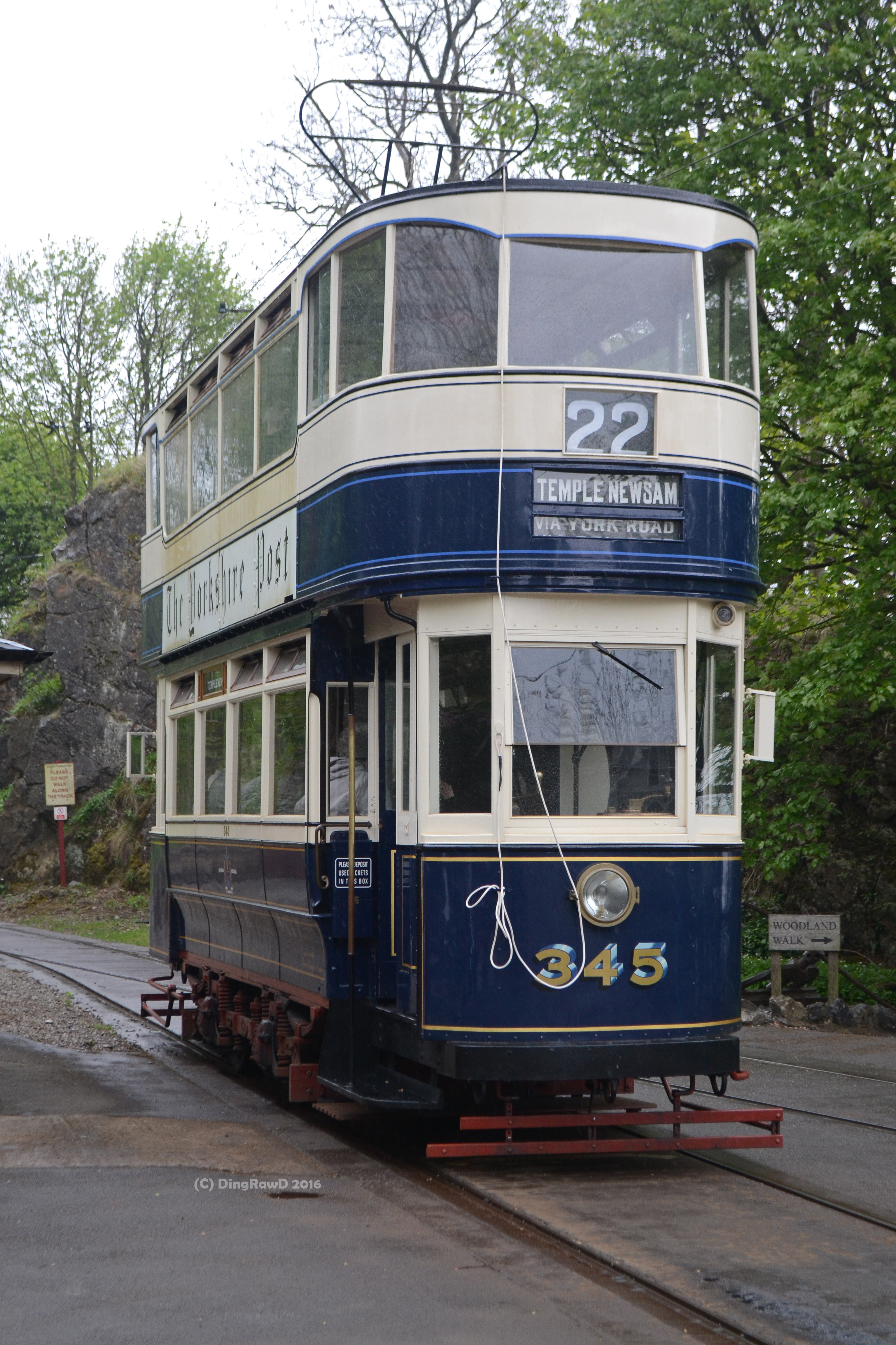 Leeds City Tramways No. 345