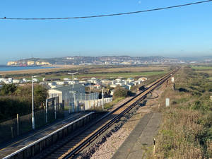 View from Bishopstone station
