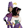 Esmeralda and Clopin