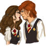 Hermione and Ron