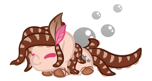 Puccawitch Smol Bean Pony YCH