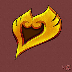 Heart Gold Emblem
