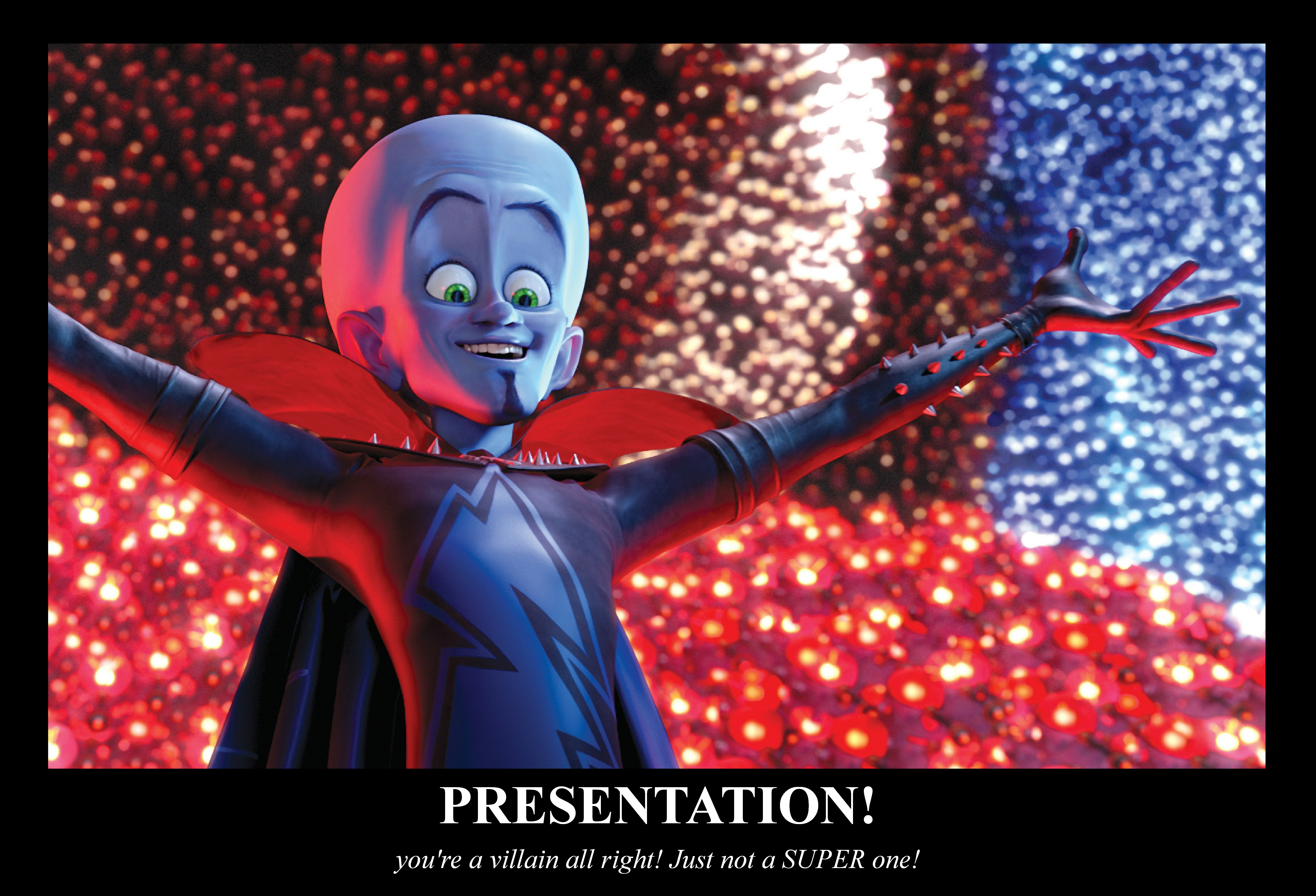 Megamind Poster - Presentation