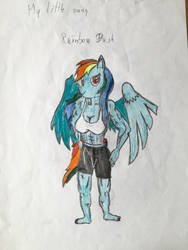 Rainbow Dash anthro