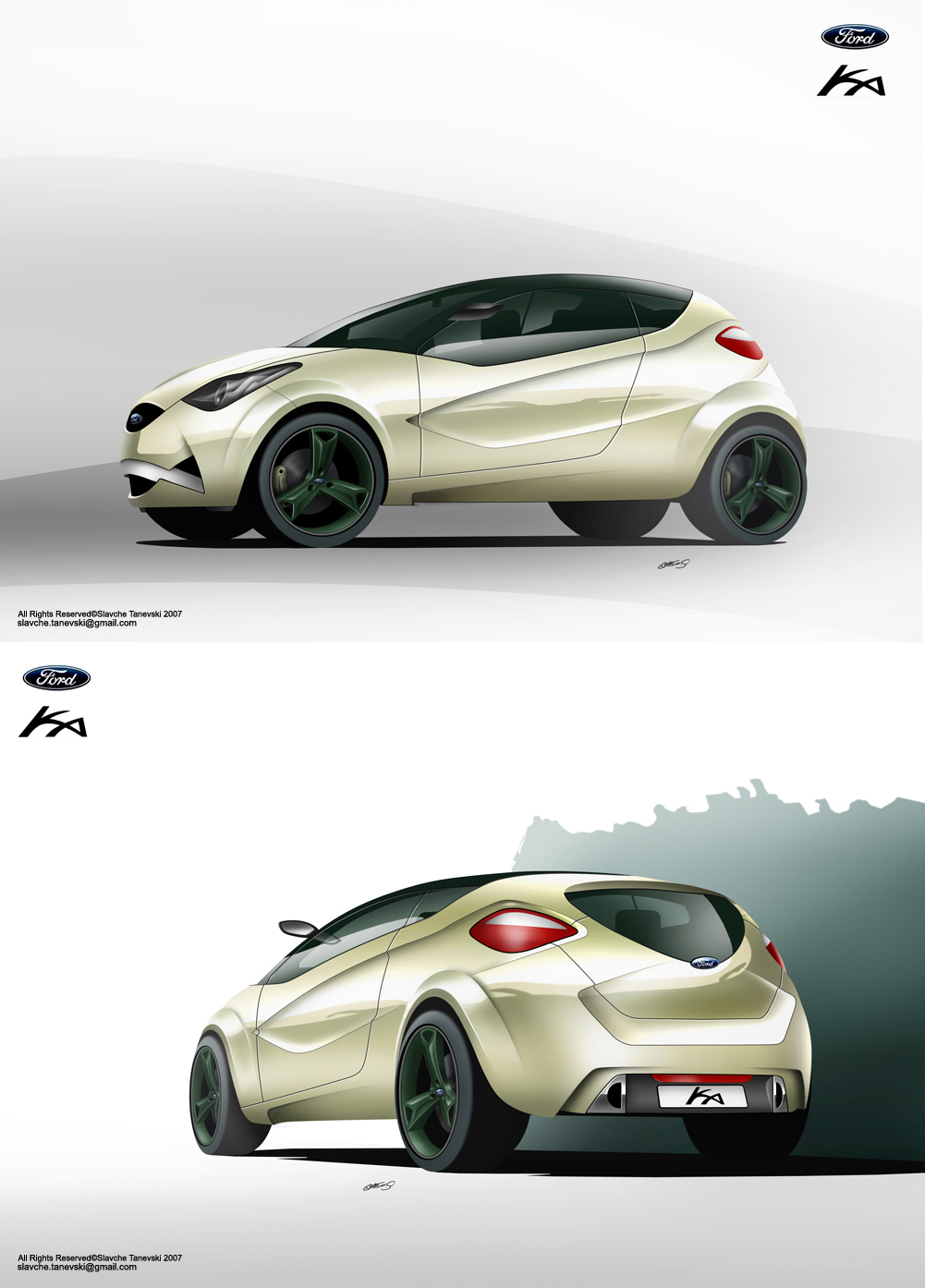 2000 Ford Ka by bhw2279 on DeviantArt