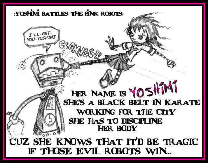 bomba discordia Fraternidad yoshimi battles da pink robots by halley42 on DeviantArt