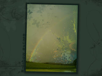 rainbow escape wallpaper