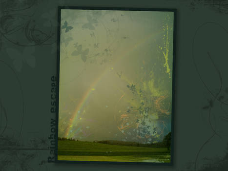 rainbow escape wallpaper