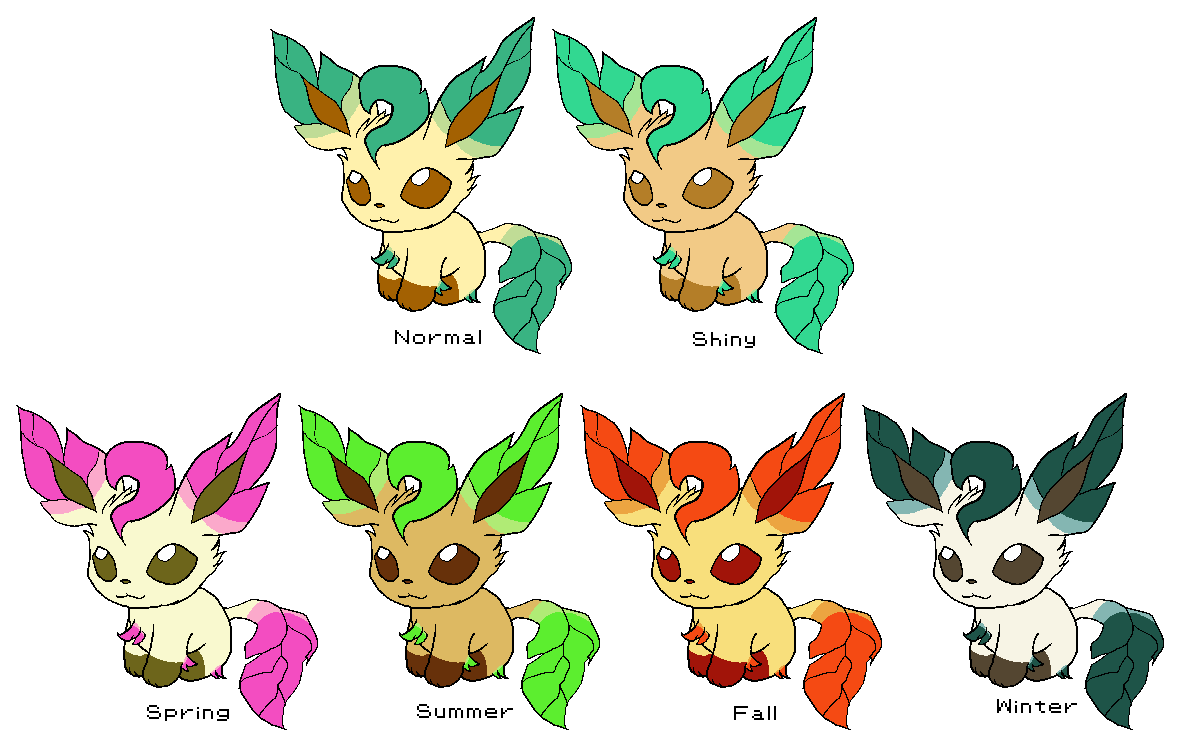 Leafeon Shiny leafeon-shiny