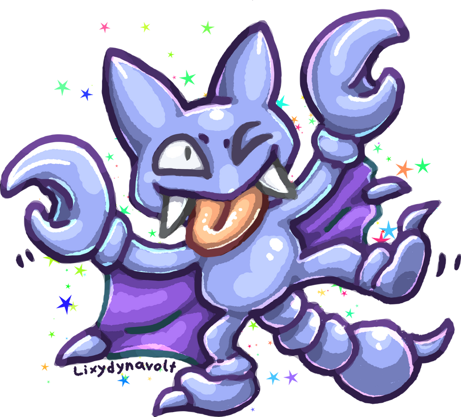 Gligar Shiny by lixydynavolt on DeviantArt