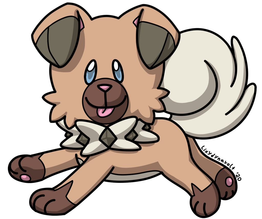 Rockruff Simple Rockruff! by lixydynavolt on DeviantArt