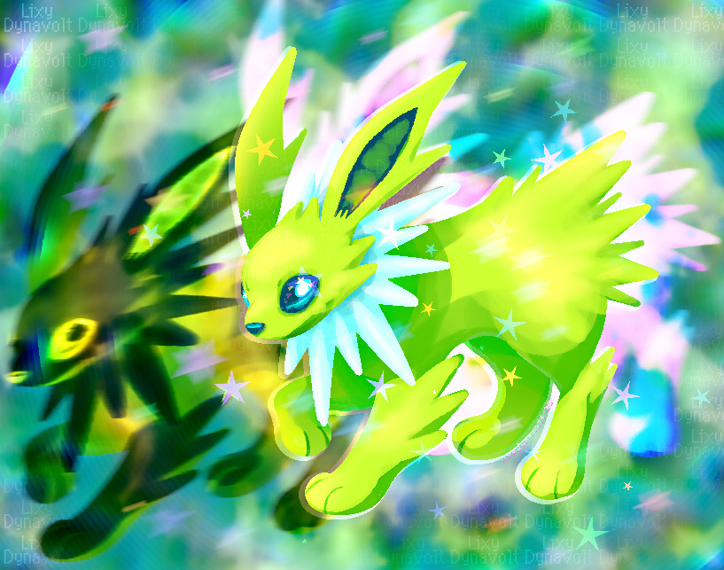 Shiny Jolteon by lixydynavolt on DeviantArt