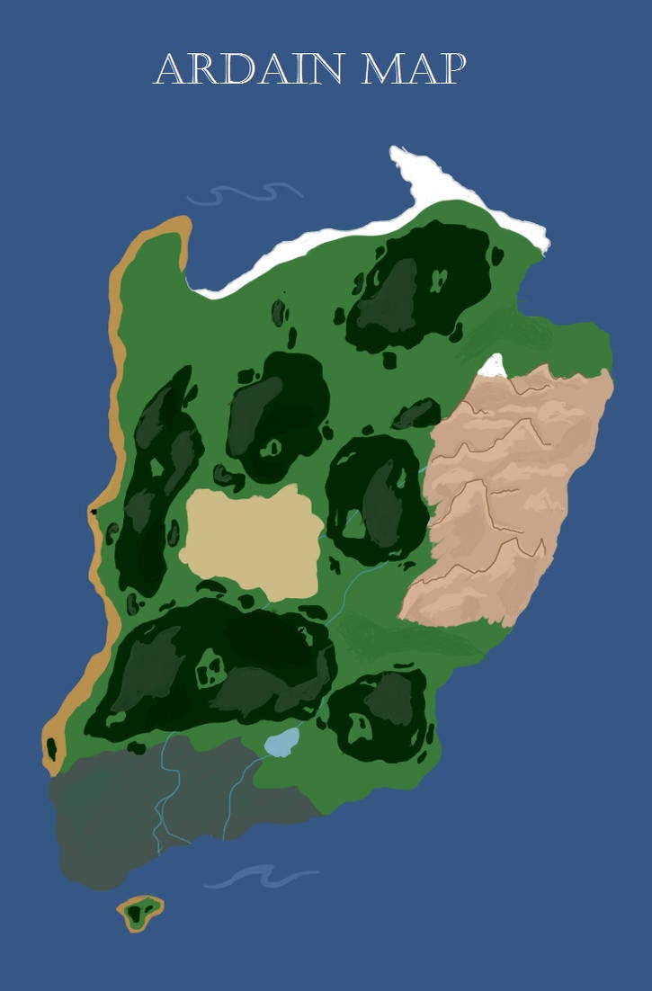 Ardain Map by Smartiez101 on DeviantArt