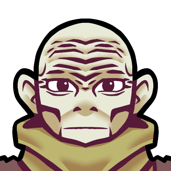 TTRPG Token Art - Male Human Elderly by SabTheDeviantOne on DeviantArt