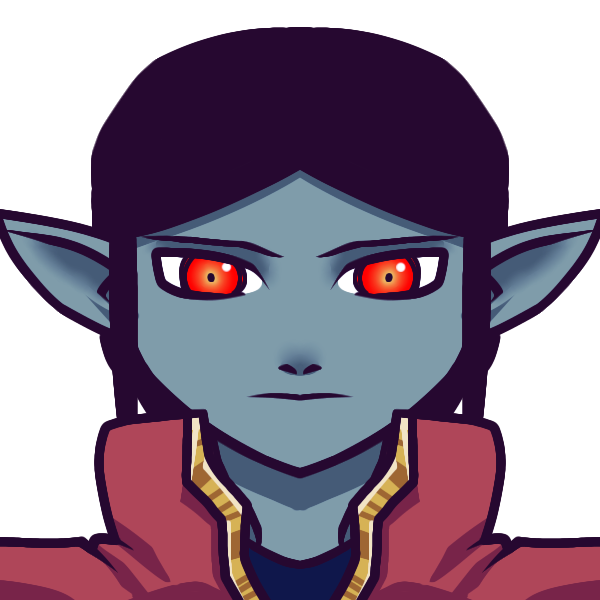 TTRPG Token Art - Dark Elf with Coat by SabTheDeviantOne on DeviantArt