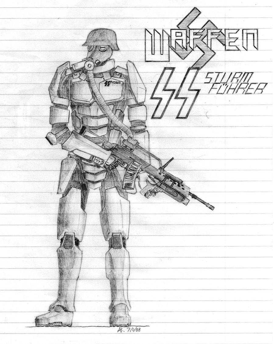 Waffen-SS Sturmfuhrer by BlaQAttack5000 on DeviantArt