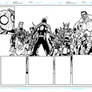 Avenging Spider Man 1 Pages 8 to 9 WIP Ink Update