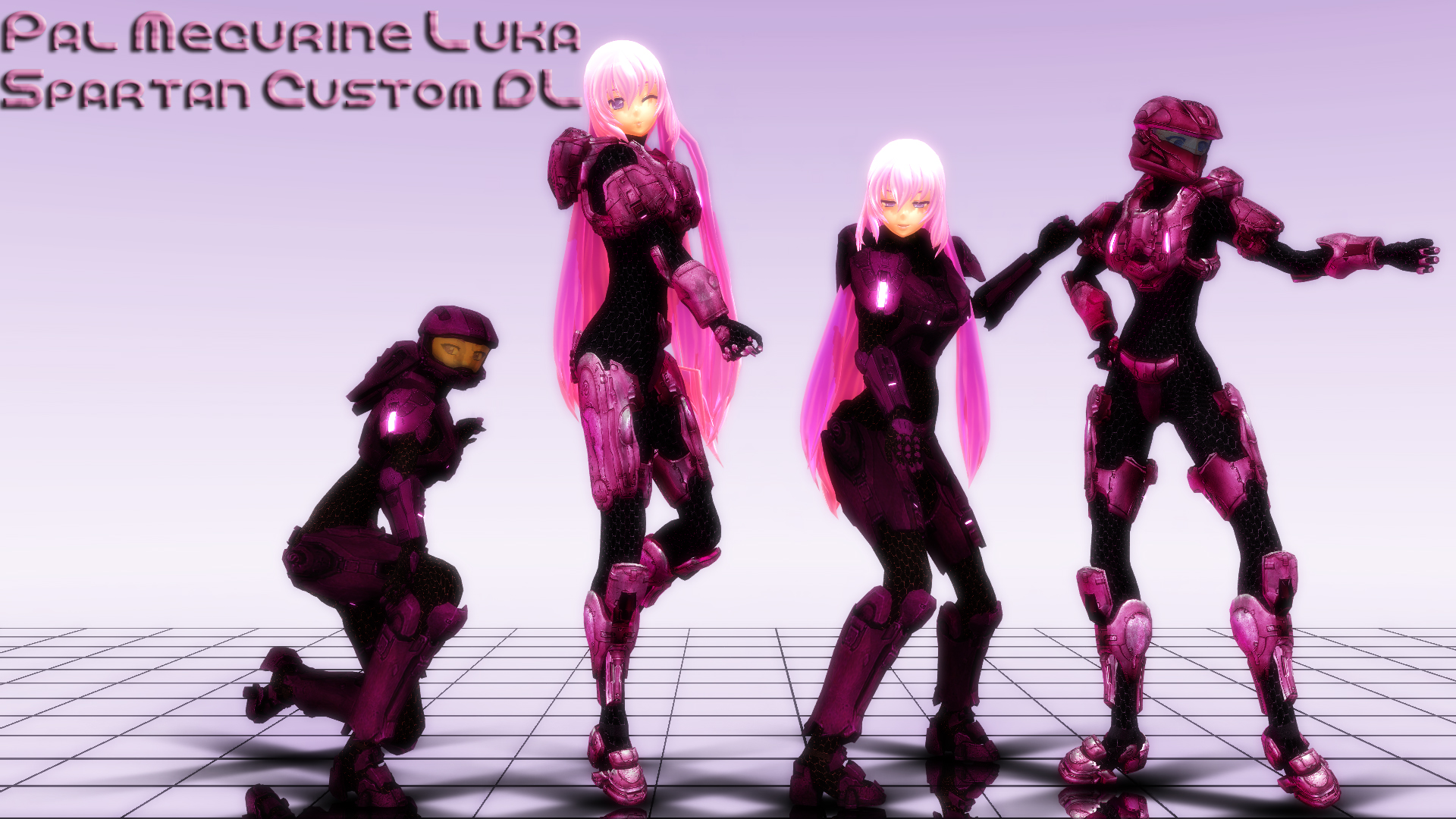 MMD Megurine Luka Spartan + Palmer Custom DL